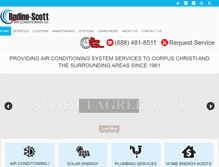 Tablet Screenshot of bodinescott.com